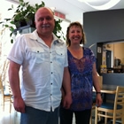 Dean and Angel Romano owners of The Pickled Bean restaurant at  Cranbrook's Canadian Rockies International Airport.