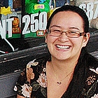 Two ladies in front of a store in Cranbrook