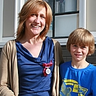 Dawn Manning and her son, Simon Impey