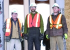 Photo of three construction men