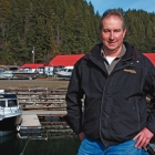 Lex Jones standing on a dock