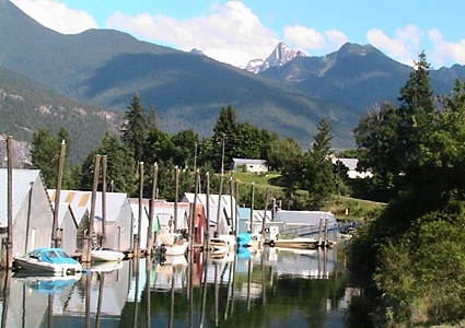 Kaslo is set on the shore of Kootenay Lake.