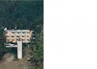 exterior of the Radium lodge