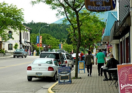 Nakusp is a charming lakeside village.