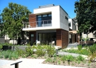 Exterior photo of a smart home