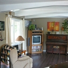 A photo of a living room.