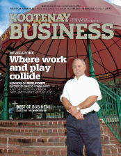KootenayBiz magazine cover