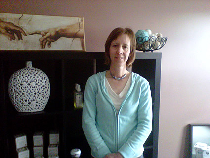 Heather Fischbuch in her office