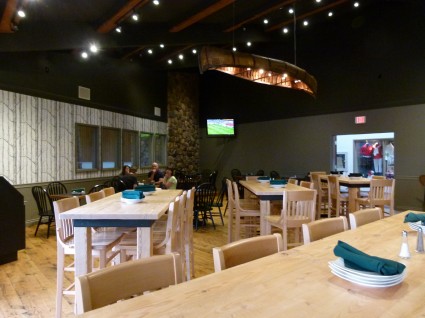interior of a dining lounge