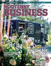 Kootenay Business magazine cover